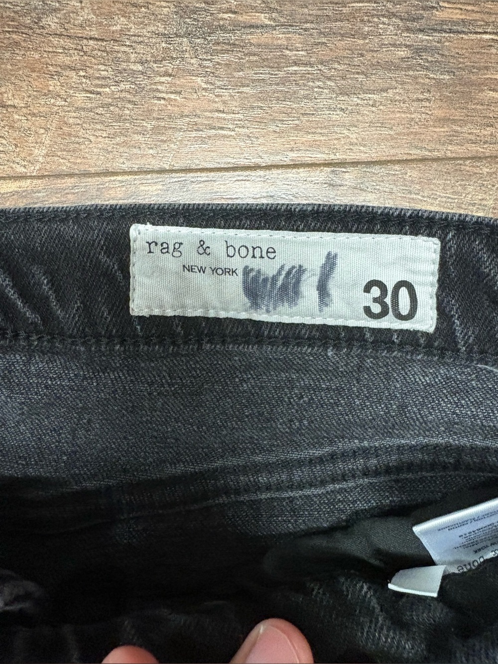 Rag & Bone Peyton Cotton Blend Highland Bootcut Jeans Size 30 - Picture 3 of 6